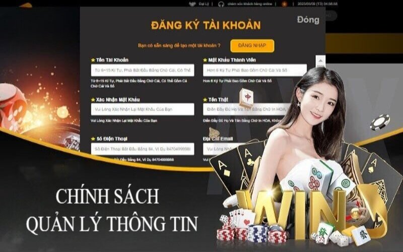 Chính sách new88 quản lý thông tin
